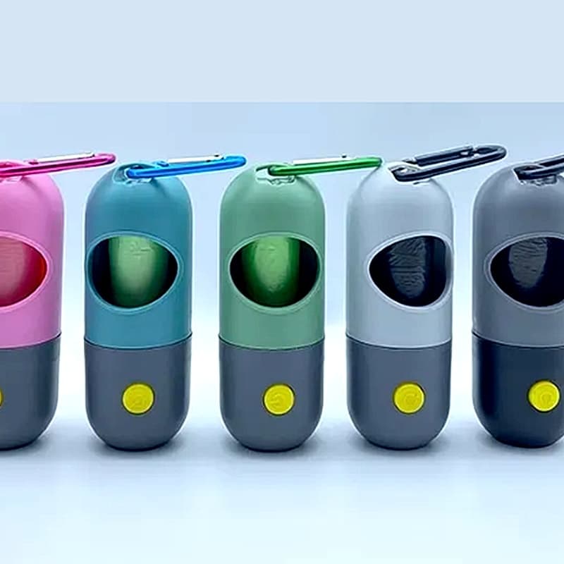 Dispensador de Bolsas con Luz LED